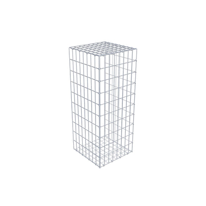 Fourche rapportée type 2 100 cm x 40 cm x 40 cm, mailles 5 cm x 10 cm, anneau en C