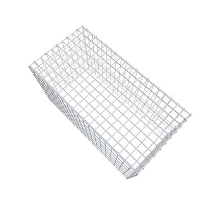 Gavión complementario de tipo 3 100 cm x 60 cm x 50 cm (L x A x P), malla 5 cm x 10 cm, anillo en C