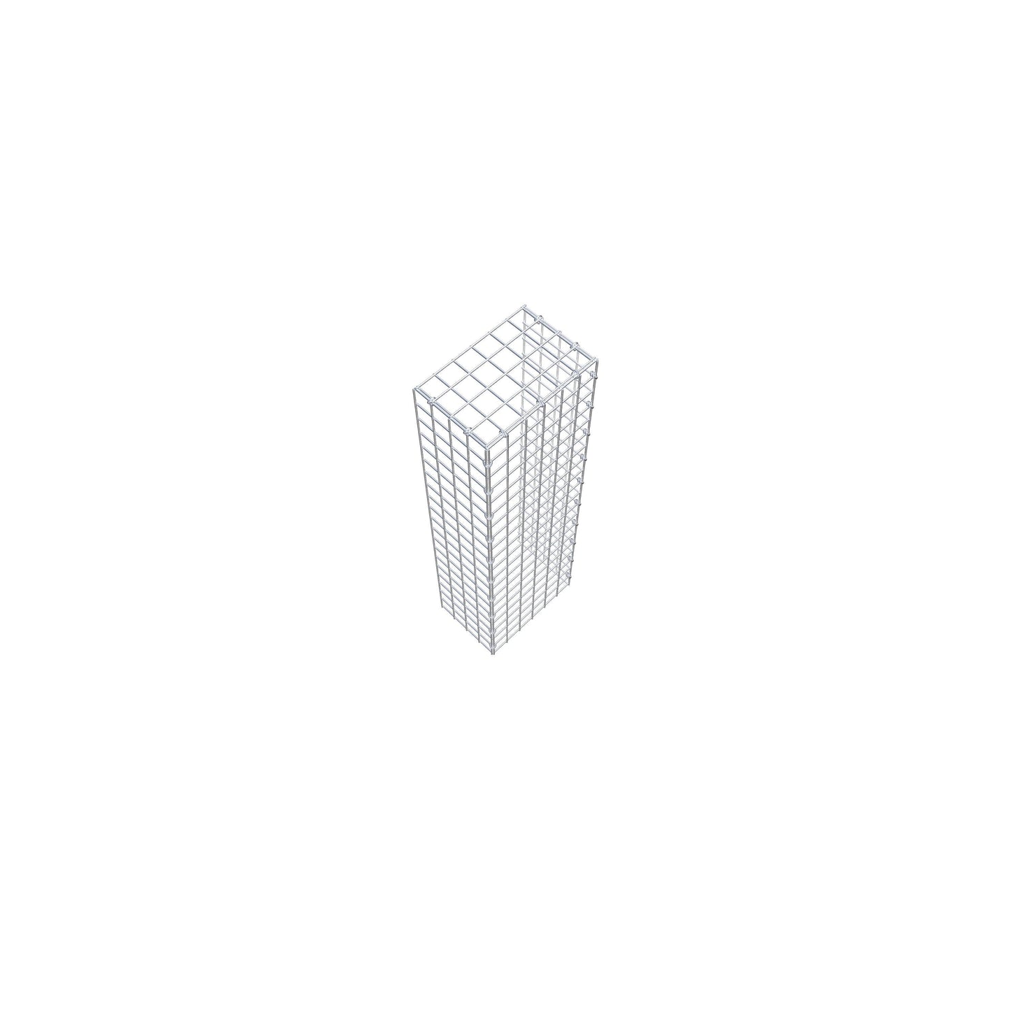 Fourche rapportée type 4 100 cm x 20 cm x 30 cm (L x H x P), mailles 5 cm x 5 cm, anneau C