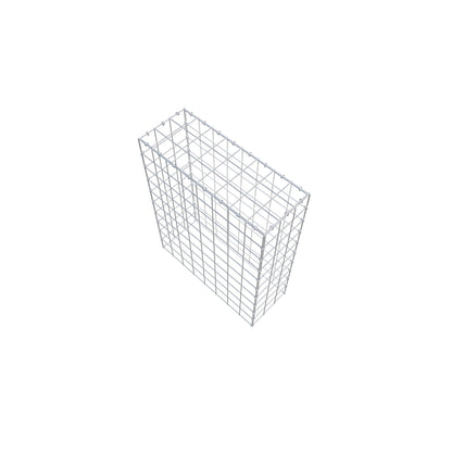 Gabião Tipo 3 100 cm x 80 cm x 30 cm (C x A x P), malhagem 10 cm x 10 cm, anel C