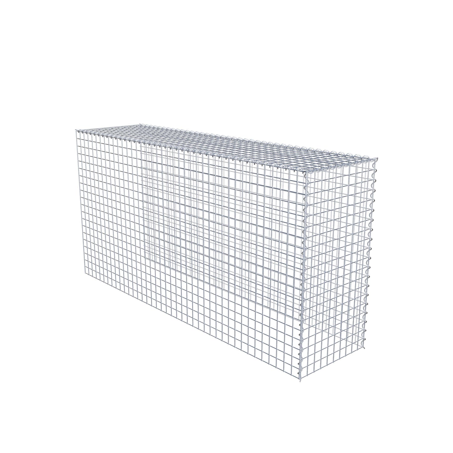 Add-on schanskorf type 4 200 cm x 100 cm x 50 cm (L x H x D), maaswijdte 5 cm x 5 cm, spiraalvormig