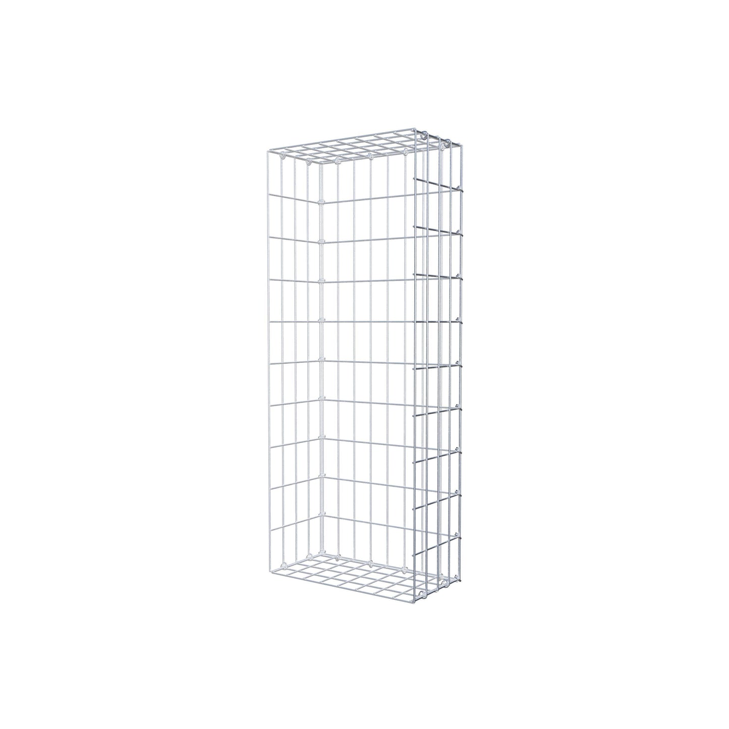 Pila adicional tipo 2 100 cm x 20 cm x 40 cm, malla 5 cm x 10 cm, anillo en C