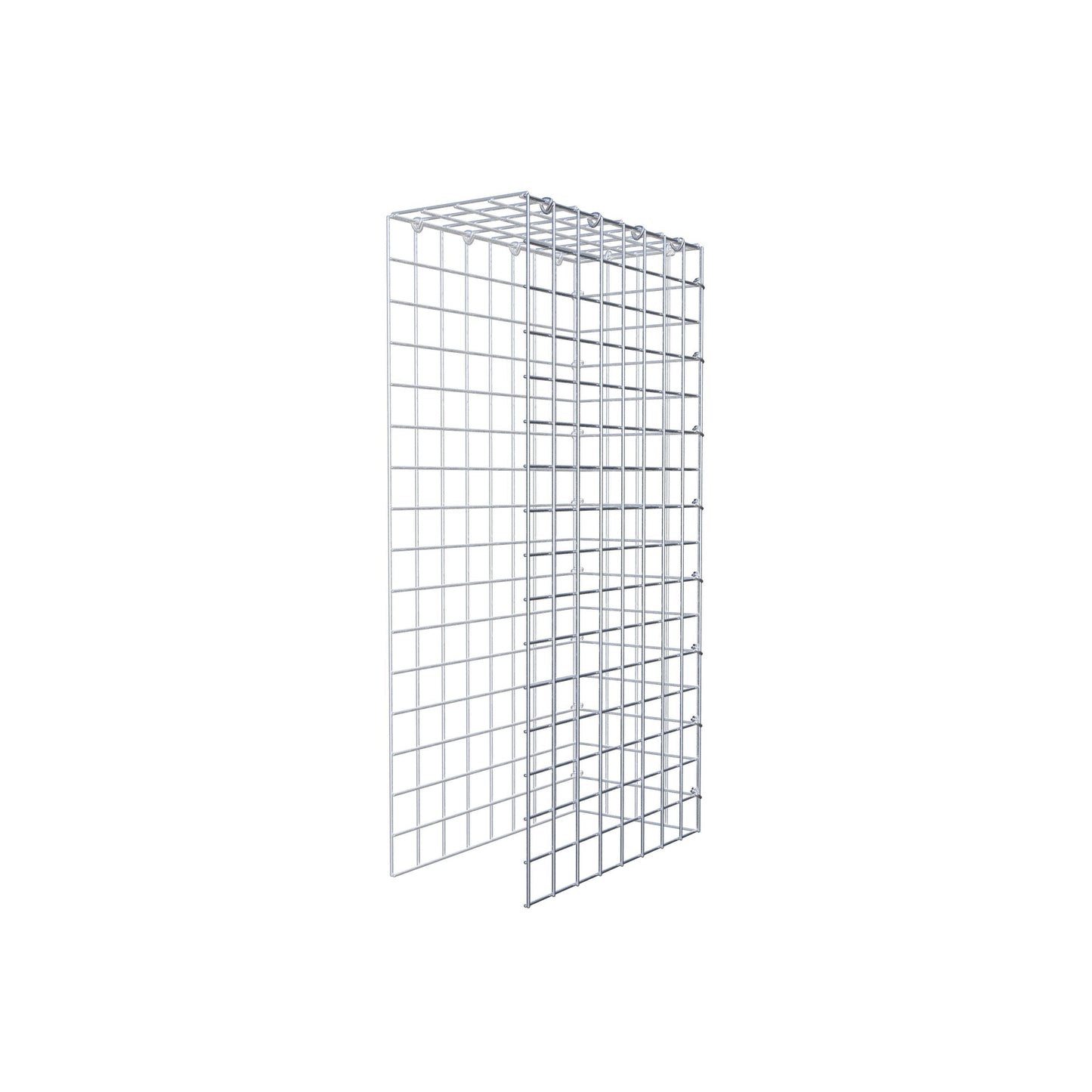 Pila adicional tipo 4 80 cm x 40 cm x 20 cm (L x A x P), malla 5 cm x 5 cm, anillo en C