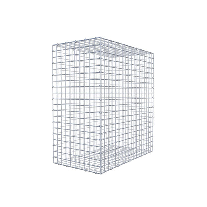 Gabion 100 cm x 90 cm x 50 cm (L x H x D), mesh size 5 cm x 5 cm, C-ring