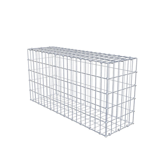 Schanskorf 100 cm x 50 cm x 30 cm (L x H x D), maaswijdte 5 x 10 cm, spiraalring