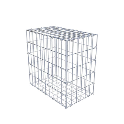 Gabion 50 cm x 50 cm x 30 cm (L x H x D), mesh size 5 cm x 10 cm, C-ring