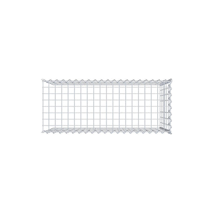 Extra gabion typ 4 100 cm x 60 cm x 40 cm (L x H x D), maskstorlek 5 cm x 10 cm, spiral