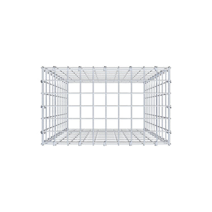 Gabião Tipo 3 100 cm x 50 cm x 30 cm (C x A x P), malhagem 5 cm x 10 cm, anel C