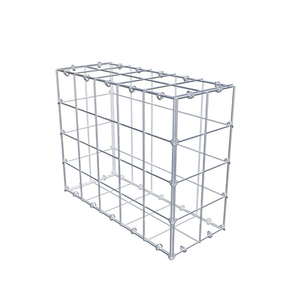 Gabião 50 cm x 40 cm x 20 cm (C x A x P), malhagem 10 cm x 10 cm, anel C