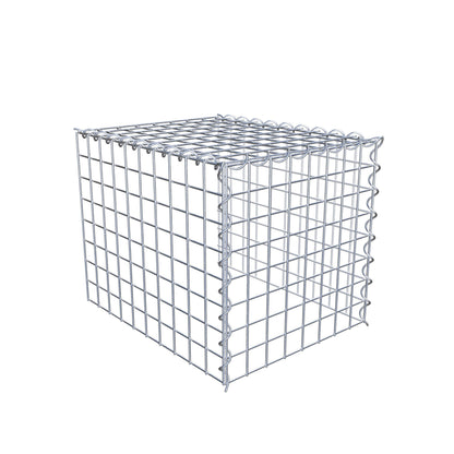 Opvokset gabion type 4 50 cm x 40 cm x 40 cm (L x H x D), maskestørrelse 5 cm x 5 cm, spiral