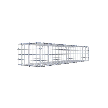 Gabion 100 cm x 20 cm x 30 cm (L x H x D), mesh size 5 cm x 5 cm, C-ring