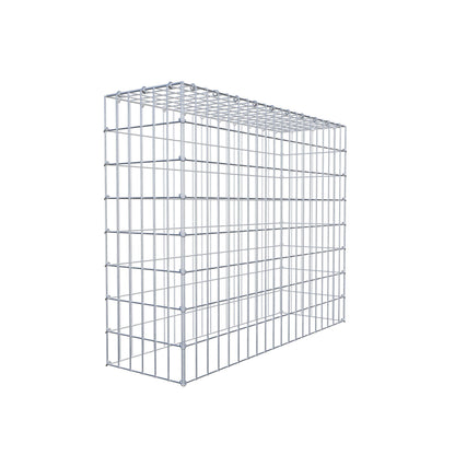 Anbaugabione Typ 3 100 cm x 80 cm x 30 cm (L x H x T), Maschenweite 5 cm x 10 cm, C-Ring