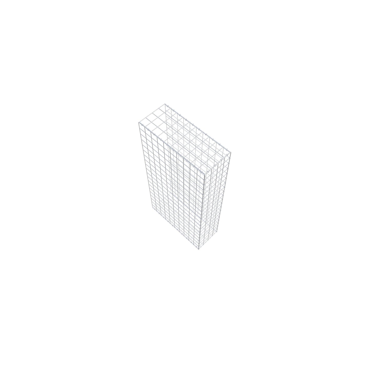 Anbaugabione Typ 2 200 cm x 100 cm x 40 cm (L x H x T), Maschenweite 10 cm x 10 cm, C-Ring