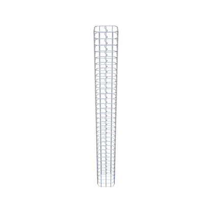 Gabion column square 17 cm x 17 cm, 160 cm height, MW 5 cm x 5 cm