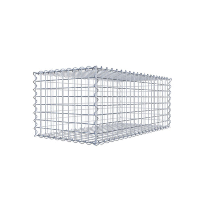 Gabião 100 cm x 40 cm x 50 cm (C x A x P), malhagem 5 cm x 5 cm, espiral