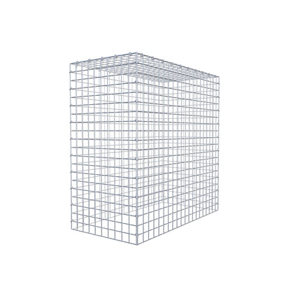 Gabião Tipo 3 100 cm x 100 cm x 50 cm (C x A x P), malhagem 5 cm x 5 cm, anel C