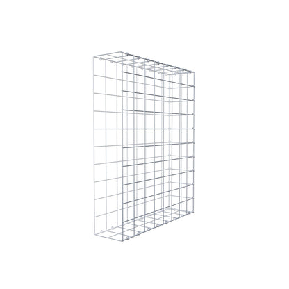 Gabbione aggiuntivo tipo 2 100 cm x 80 cm x 20 cm (L x H x P), maglia 10 cm x 10 cm, anello a C
