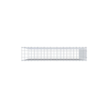 Fourche rapportée type 2 100 cm x 90 cm x 20 cm (L x H x P), mailles 5 cm x 5 cm, anneau C
