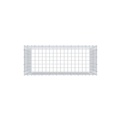 Gabbione aggiuntivo di tipo 3 100 cm x 70 cm x 40 cm (L x H x P), maglia 5 cm x 5 cm, anello a C