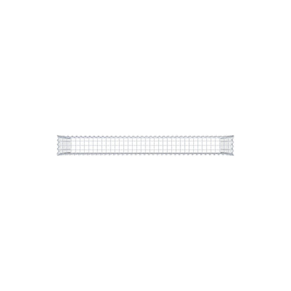Anbaugabione Typ 3 200 cm x 100 cm x 20 cm (L x H x T), Maschenweite 5 cm x 10 cm, Spirale