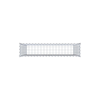 Opvokset gabion type 3 100 cm x 90 cm x 20 cm (L x H x D), maskestørrelse 5 cm x 5 cm, spiral