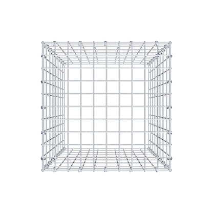 Anbaugabione Typ 3 80 cm x 50 cm x 50 cm (L x H x T), Maschenweite 5 cm x 10 cm, C-Ring