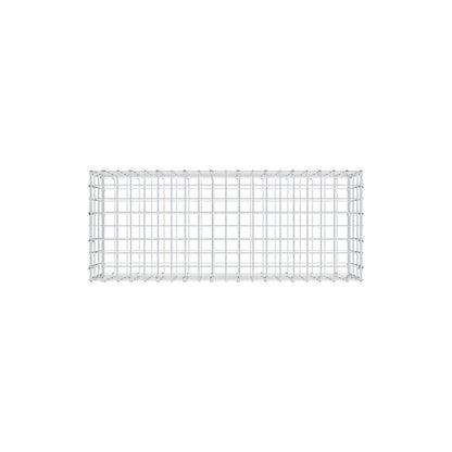 Gabion 100 cm x 30 cm x 40 cm (L x H x D), maskestørrelse 5 cm x 10 cm, C-ring