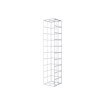 Bevestigbare schanskorf type 2 100 cm x 20 cm x 20 cm (L x H x D), maaswijdte 10 cm x 10 cm, C-ring
