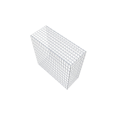 Gabião tipo 2 100 cm x 100 cm x 40 cm, malhagem 5 cm x 10 cm, anel C