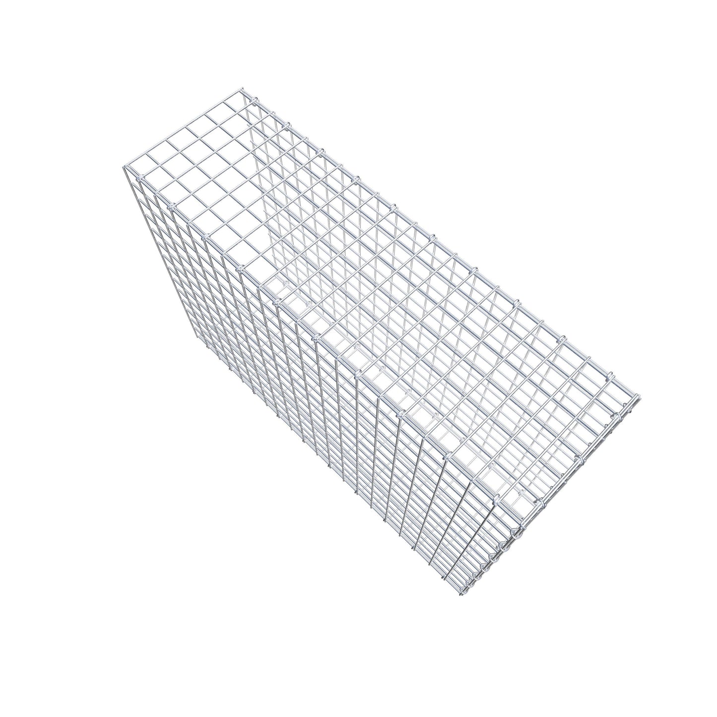 Type 2 oplegkorf 100 cm x 70 cm x 30 cm (L x H x D), maaswijdte 5 cm x 5 cm, C-ring