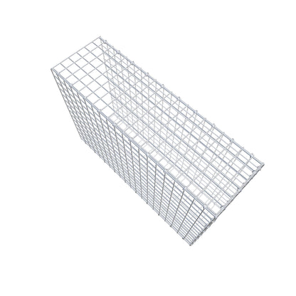 Type 2 oplegkorf 100 cm x 70 cm x 30 cm (L x H x D), maaswijdte 5 cm x 5 cm, C-ring
