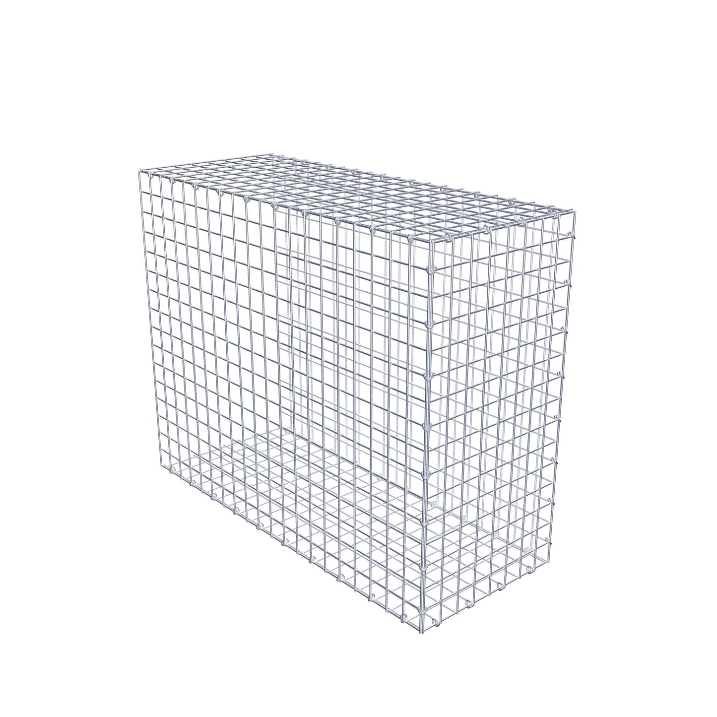 Gabbione aggiuntivo di tipo 2 100 cm x 80 cm x 40 cm (L x H x P), maglia 5 cm x 5 cm, anello a C