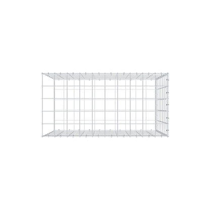Gabbione aggiuntivo di tipo 2 100 cm x 70 cm x 50 cm (L x H x P), maglia 10 cm x 10 cm, anello a C