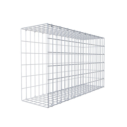 Fourche rapportée type 2 100 cm x 60 cm x 30 cm, mailles 5 cm x 10 cm, anneau en C
