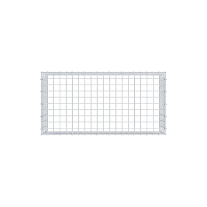 Gabbione aggiuntivo di tipo 3 100 cm x 30 cm x 50 cm (L x H x P), maglia 5 cm x 5 cm, anello a C