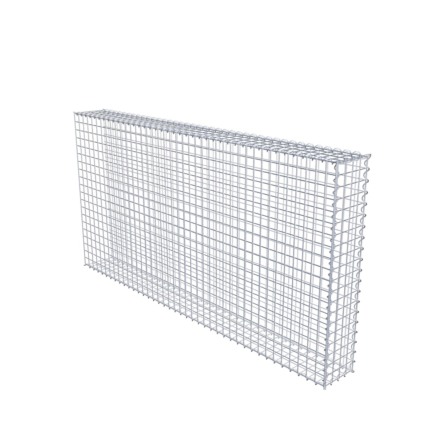 Gavión complementario tipo 2 200 cm x 100 cm x 20 cm (L x A x P), malla 5 cm x 5 cm, espiral
