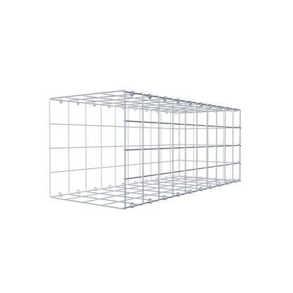 Gabbione aggiuntivo di tipo 2 100 cm x 40 cm x 40 cm (L x H x P), maglia 10 cm x 10 cm, anello a C