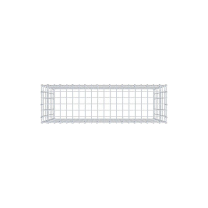 Anbaugabione Typ 3 100 cm x 80 cm x 30 cm (L x H x T), Maschenweite 5 cm x 10 cm, C-Ring