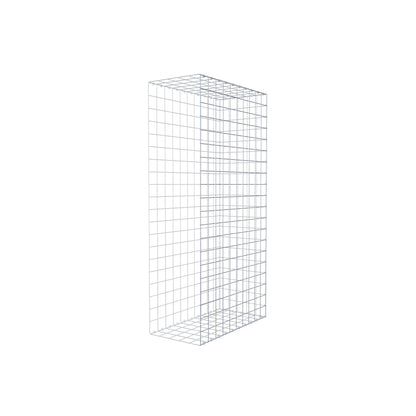 Mounted gabion type 2 200 cm x 100 cm x 50 cm (L x H x D), mesh size 10 cm x 10 cm, C-ring