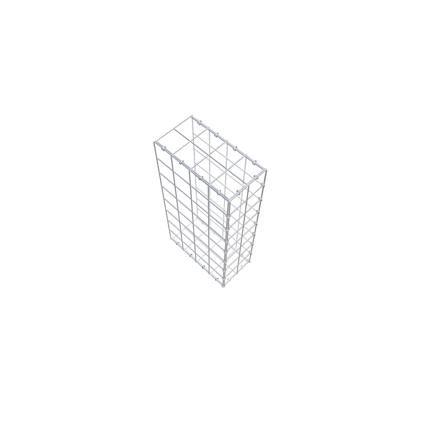 Pila adicional tipo 2 80 cm x 40 cm x 20 cm (L x A x P), malla 10 cm x 10 cm, anillo en C