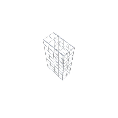 Pila adicional tipo 2 80 cm x 40 cm x 20 cm (L x A x P), malla 10 cm x 10 cm, anillo en C