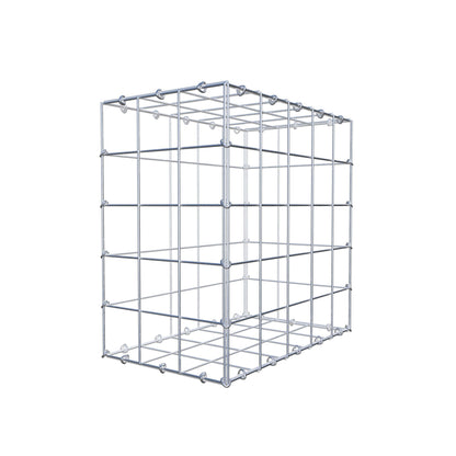 Gabião 50 cm x 50 cm x 30 cm (C x A x P), malhagem 10 cm x 10 cm, anel C