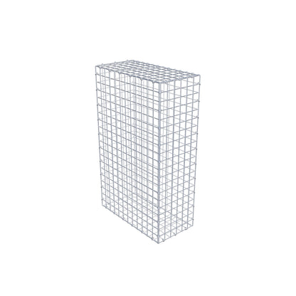 Gabion 100 cm x 60 cm x 30 cm (L x H x D), mesh size 5 cm x 5 cm, C-ring