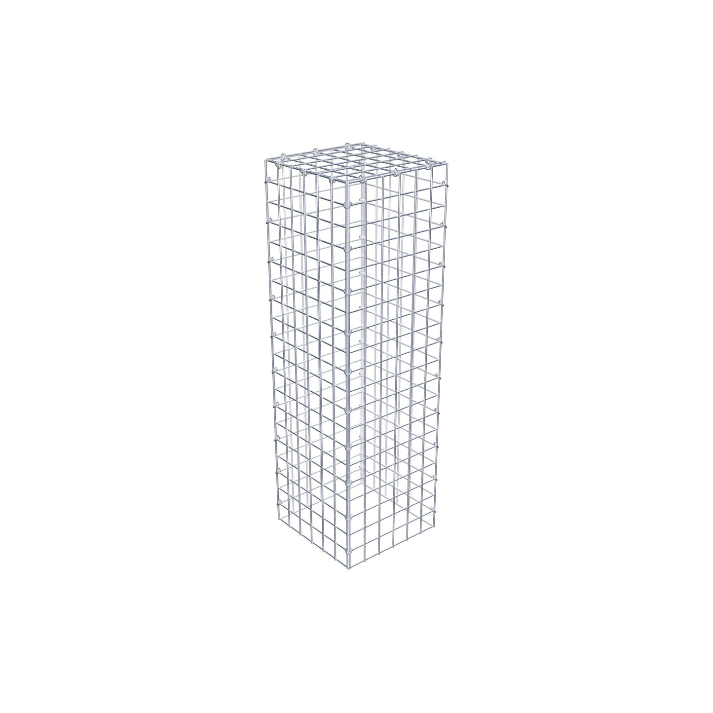 Anbaugabione Typ 3 100 cm x 30 cm x 30 cm (L x H x T), Maschenweite 5 cm x 5 cm, C-Ring
