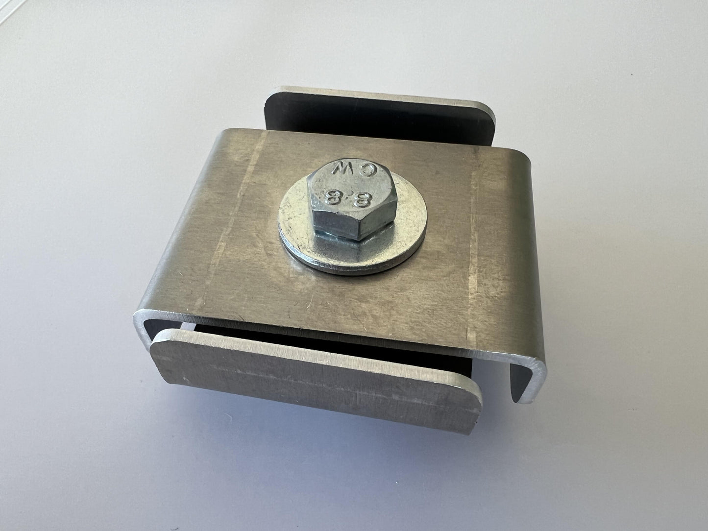 Clip for 5 x 5 cm, aluminum 