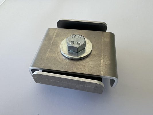 Clip para 5 x 5 cm, aluminio
