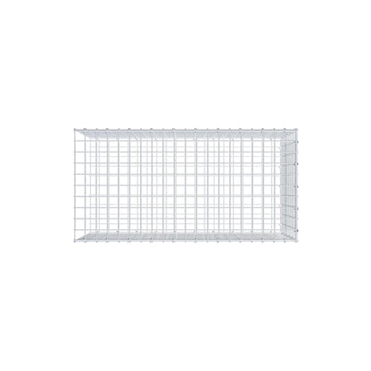 Fästbar gabion typ 2 100 cm x 50 cm x 50 cm (L x H x D), maskstorlek 5 cm x 5 cm, C-ring