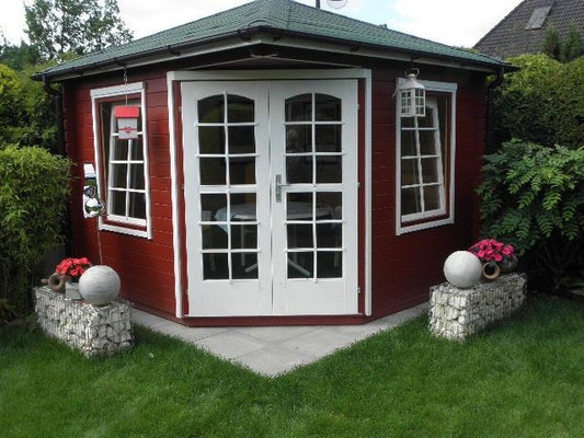 Schanskorf 100 cm x 40 cm x 30 cm (L x H x D), maaswijdte 5 cm x 10 cm, C-ring