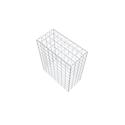Monteret gabion type 3 100 cm x 80 cm x 40 cm (L x H x D), maskestørrelse 10 cm x 10 cm, C-ring