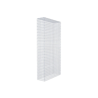 Monteret gabion type 3 200 cm x 100 cm x 30 cm (L x H x D), maskestørrelse 5 cm x 5 cm, C-ring